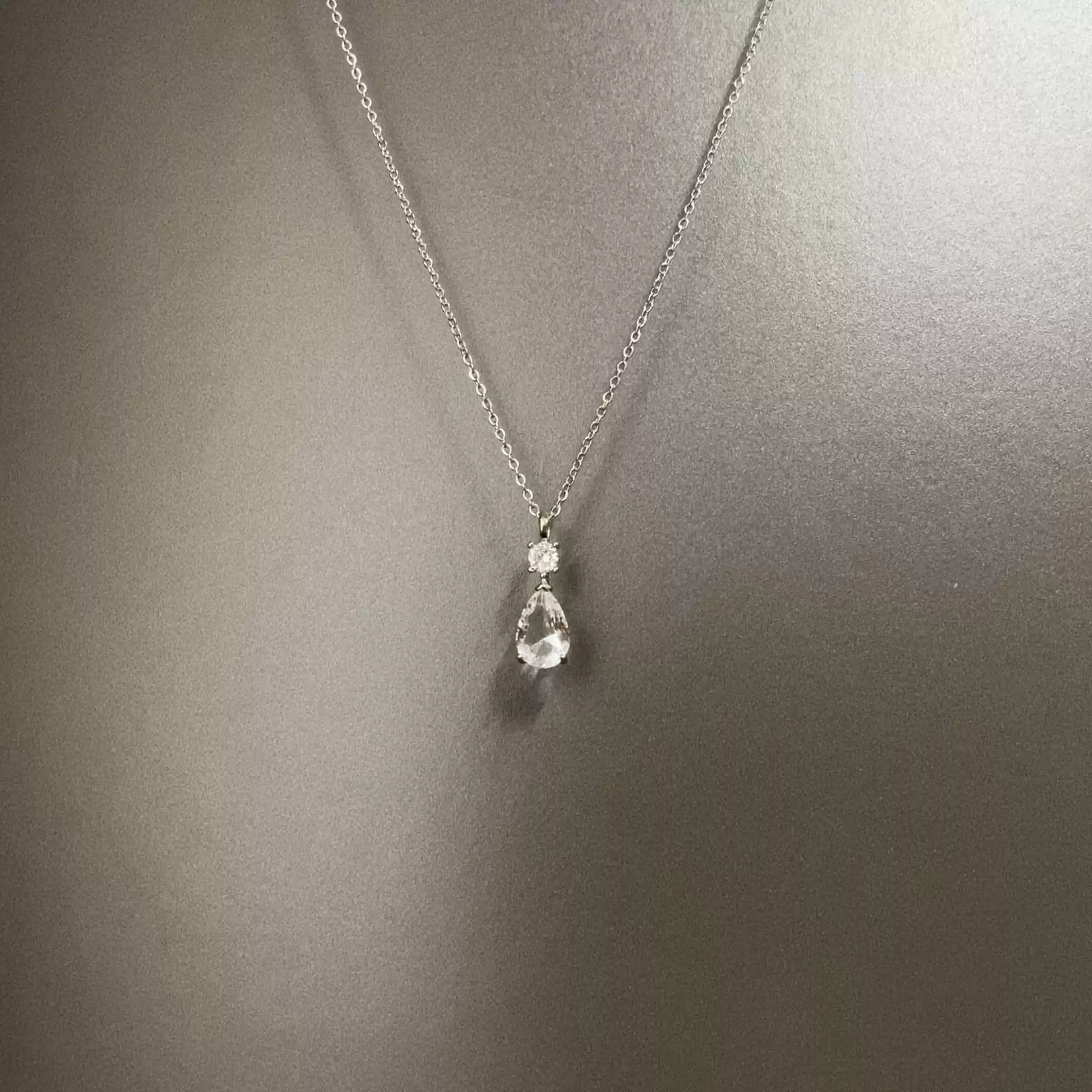 Vintage Tears of the Moon Necklace