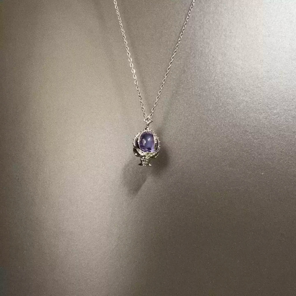Vintage Magic Castle Soul Gem Necklace