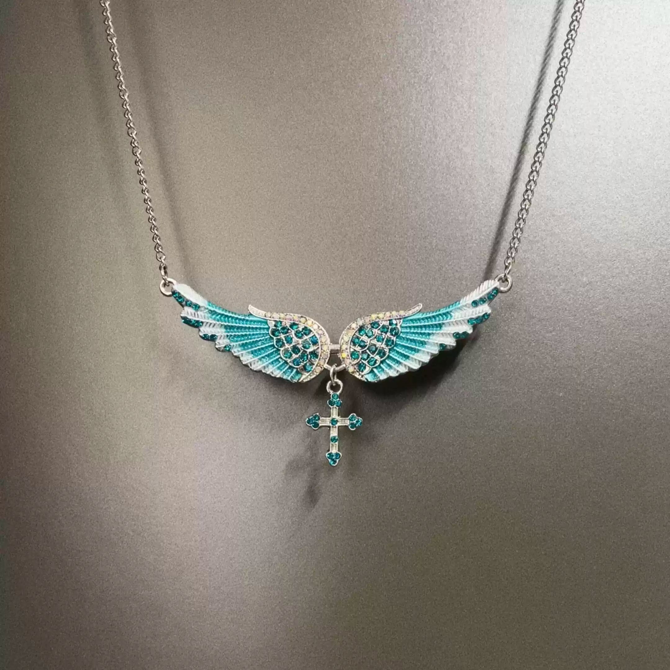 Vintage Wings of the Angels Necklace