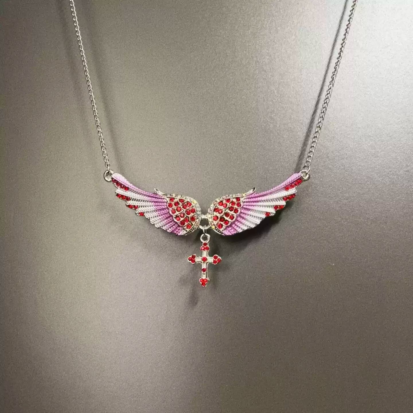 Vintage Wings of the Angels Necklace