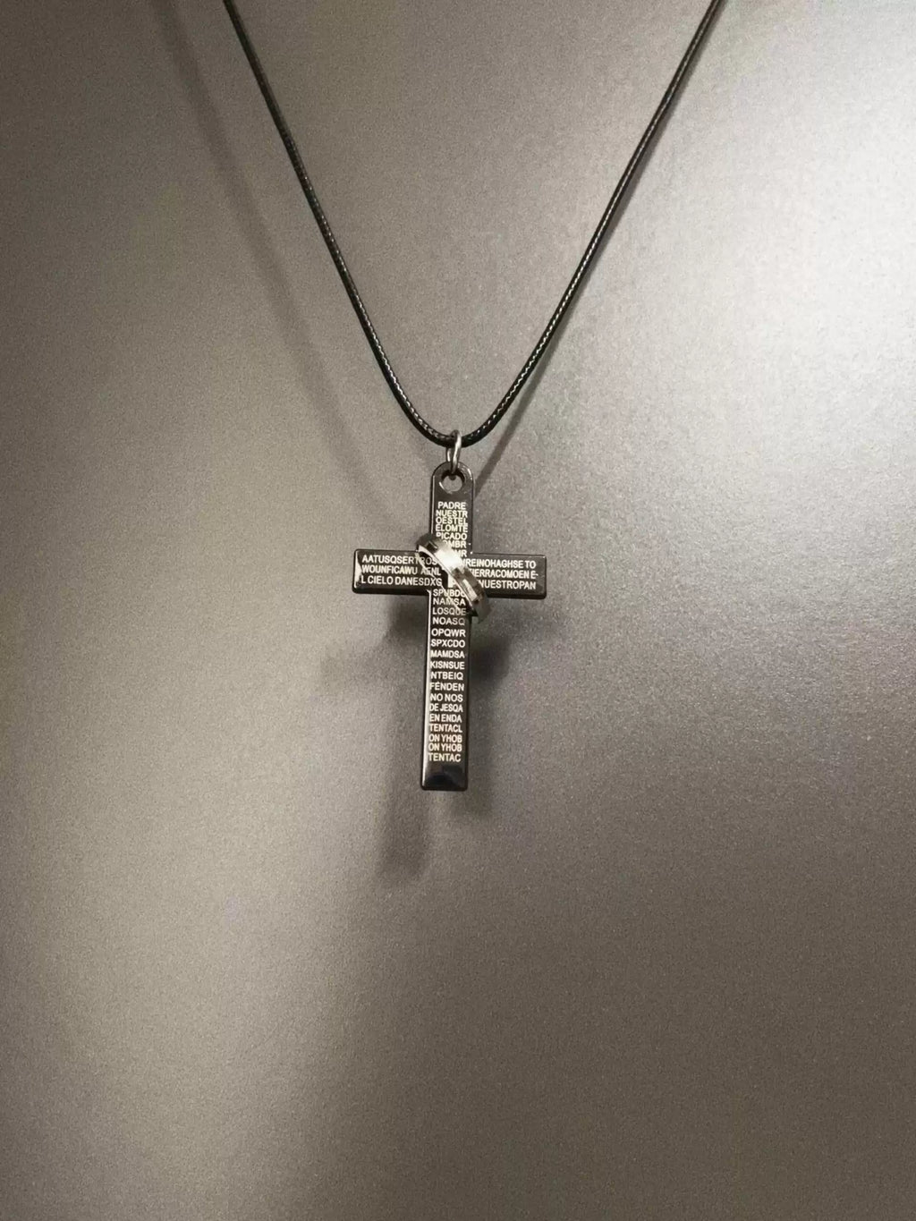 Vintage Cross Shackles Necklace