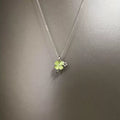 Vintage Lucky Clover Dew Necklace